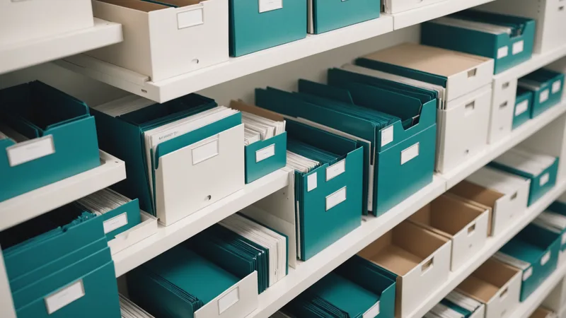Organized document repository representing structured pharmaceutical data